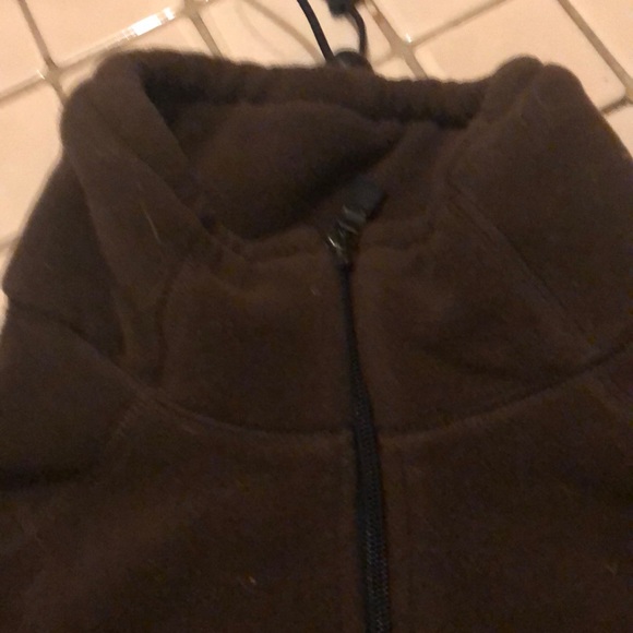 Sold! Brown 66 North hiking fleece jacket details - Picture 3 of 6
